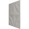Ekena Millwork 19 5/8in. W x 19 5/8in. H Crystal EnduraWall Decorative 3D Wall Panel Covers 2.67 Sq. Ft. WP20X20CRCST - alternate 3
